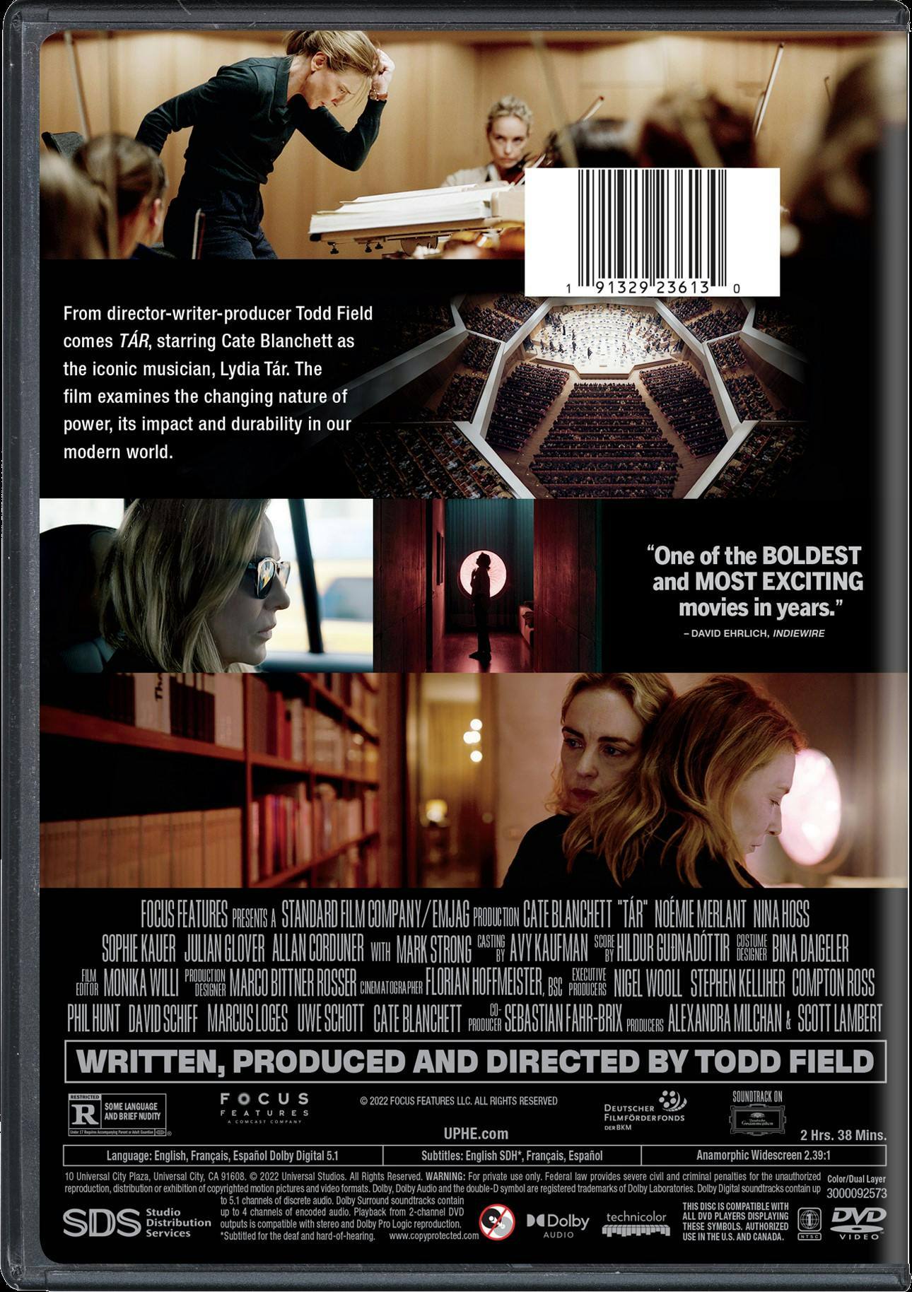 Back. Tar [DVD].