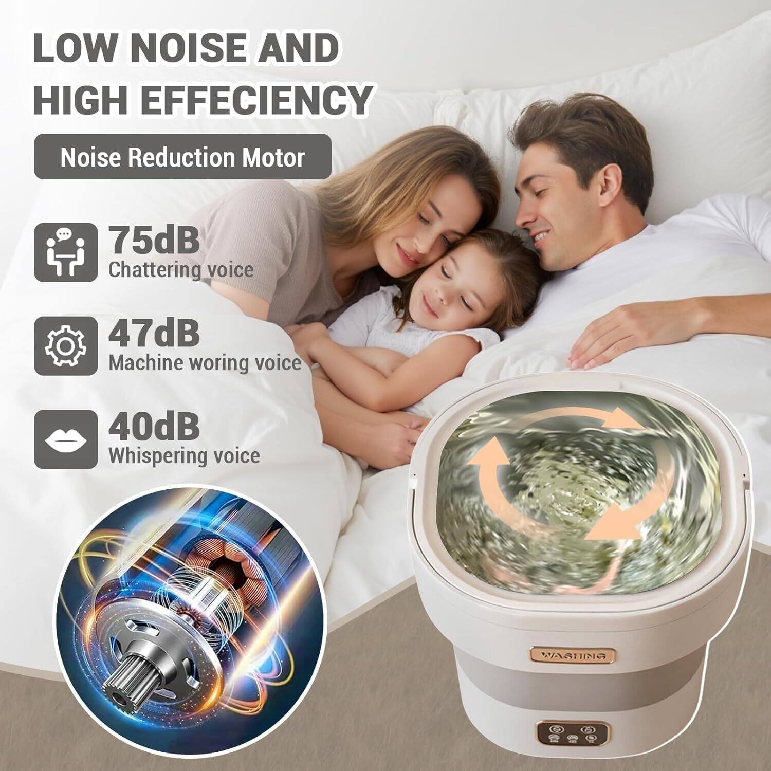 Alt View 1. Acekool - 12L Mini Portable Washing Machine and Dryer for RV Travel Hotel Laundry, Grey - Grey.