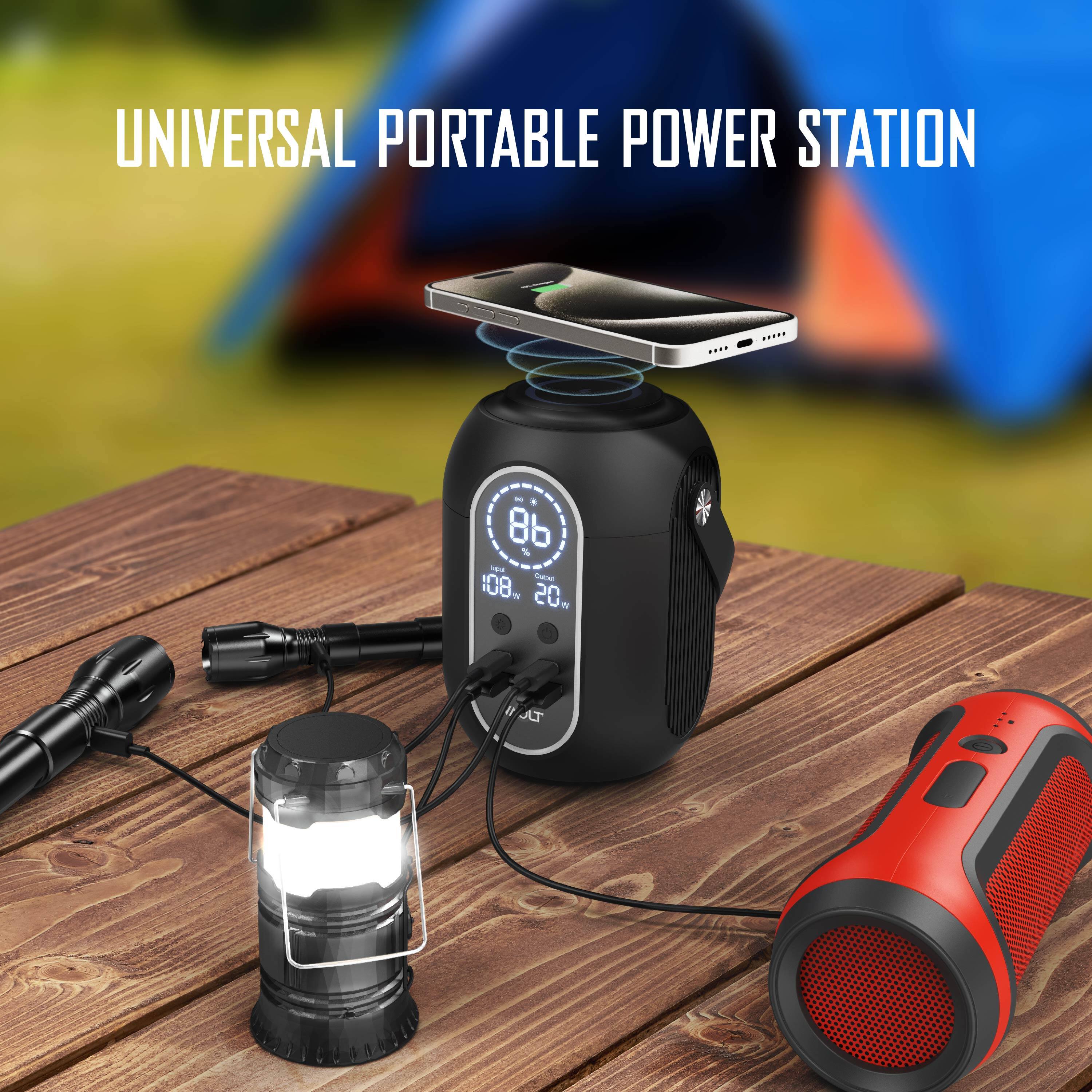 Tzumi Vault Universal Portable Power Station and LED Lantern