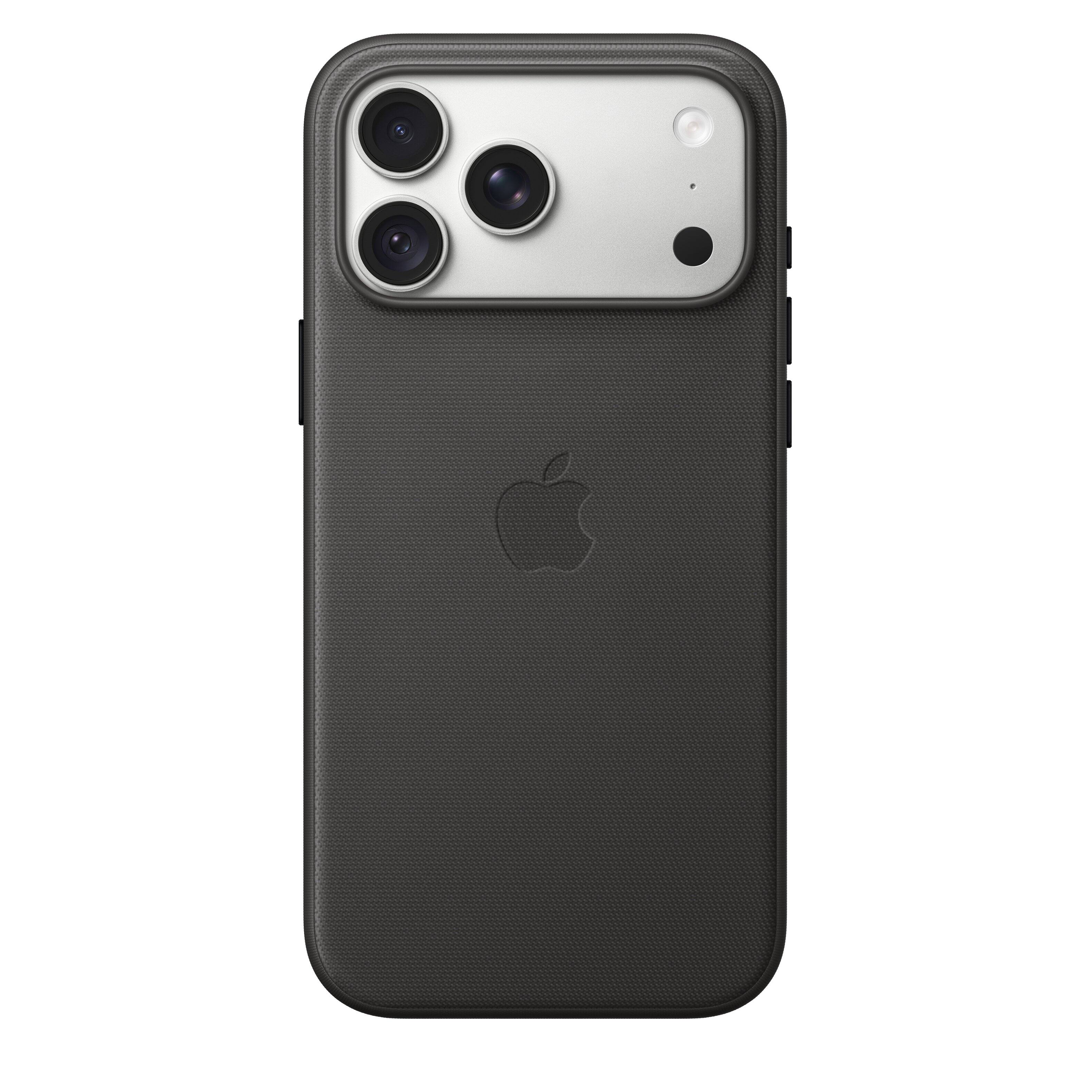 Alt View 3. Apple - iPhone 18 Pro Max TechWoven Case with MagSafe - Black.