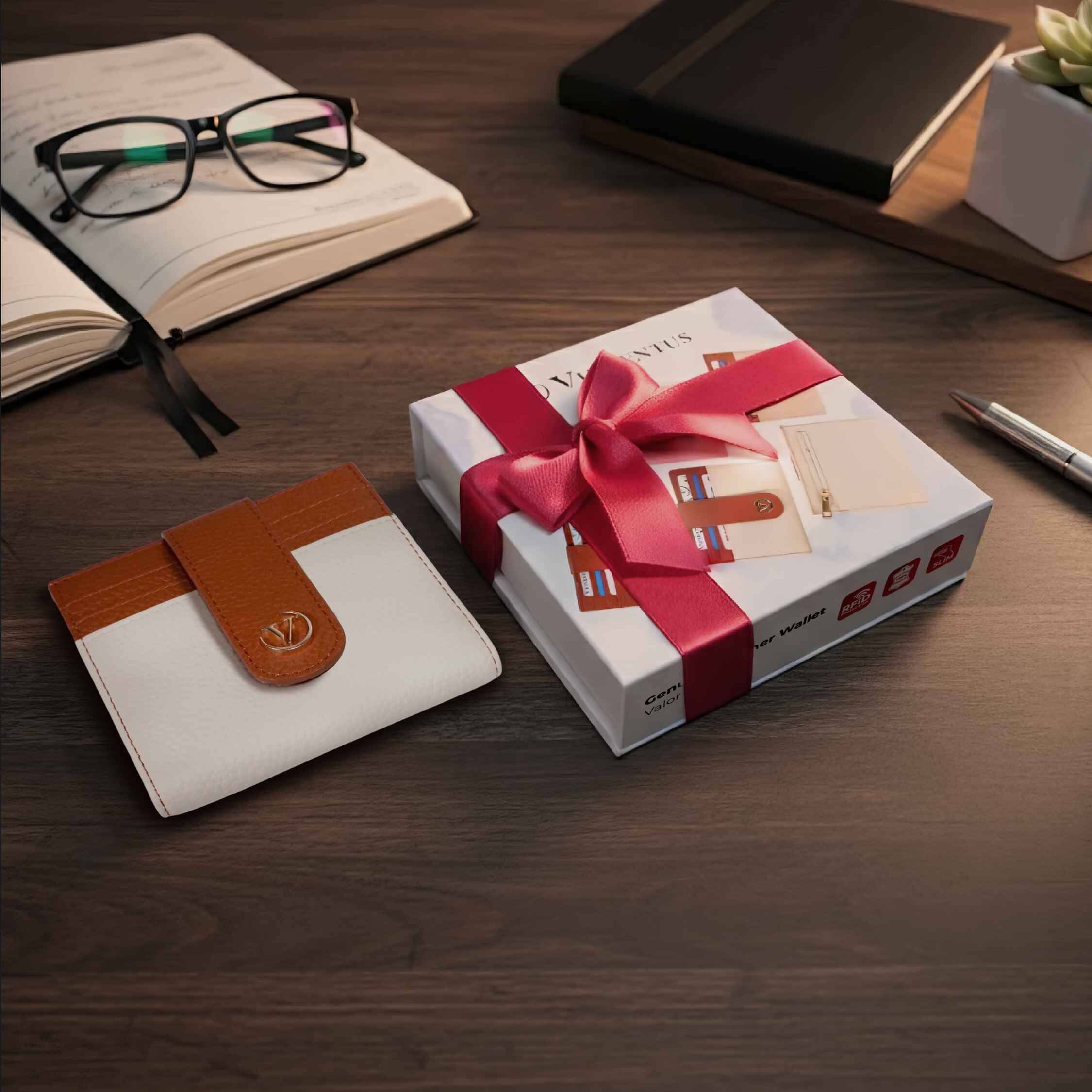 Certainly! Here is the corrected and grouped text from the image:

**VINTUS**

**Genuine Leather Wallet**

**VINTUS**

**Genuine Leather Wallet**