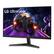 Left. LG - UltraGear 24" IPS LED FHD FreeSync Monitor with HDR (HDMI, DisplayPort) - Black.