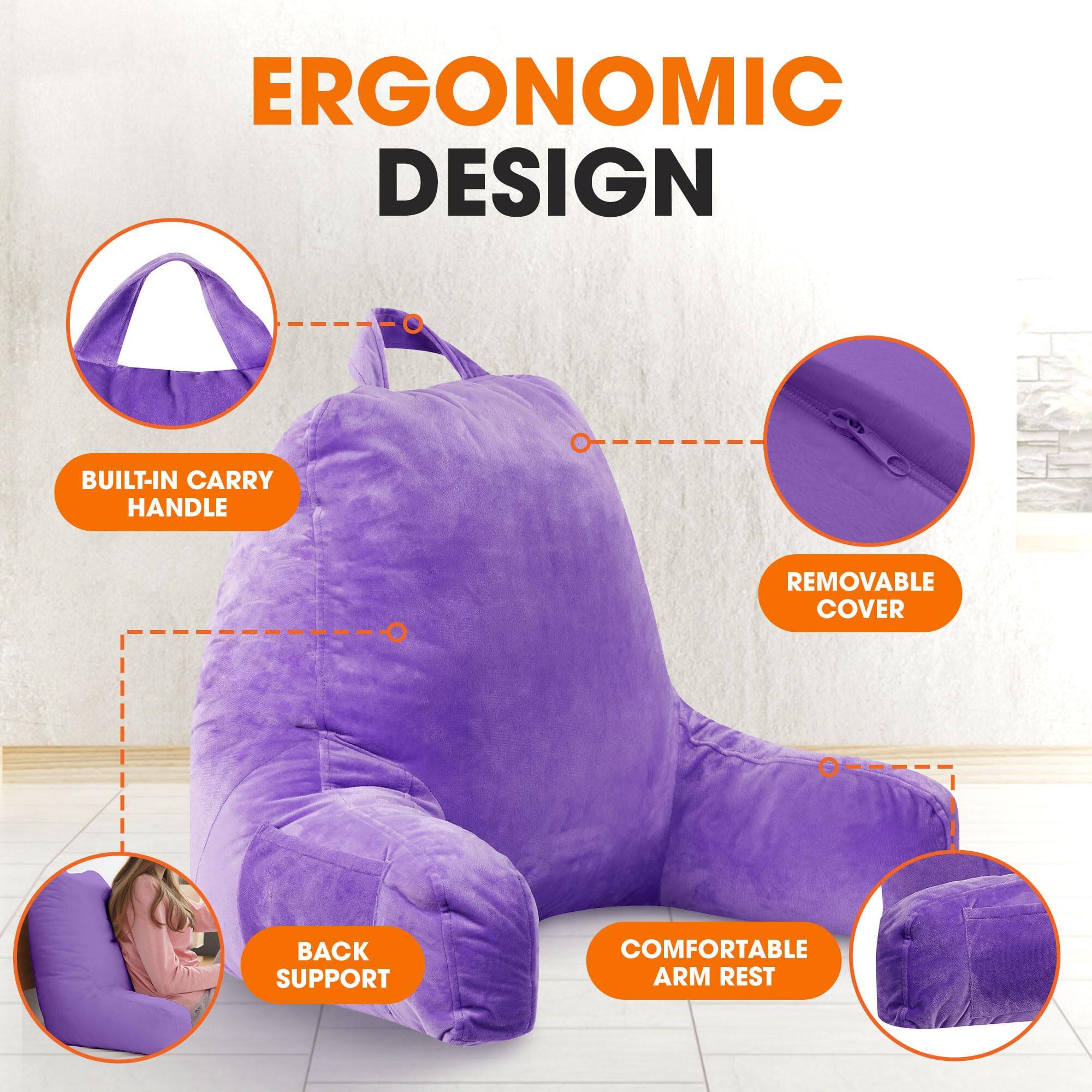 ERGONOMIC DESIGN
- BUILT-IN CARRY HANDLE
- REMOVABLE COVER
- BACK SUPPORT
- COMFORTABLE ARM REST