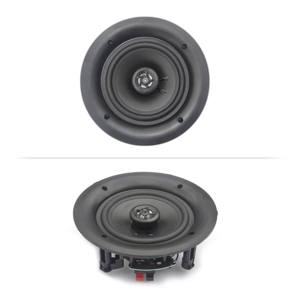 Back. PYLE - 8.0'' Bluetooth Home Ceiling Speakers - Black.