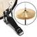 Alt View 5. Gammon Percussion - 5pc Adult Drum Set - Full Size Beginner Percussion Kit with Stool - Red.
