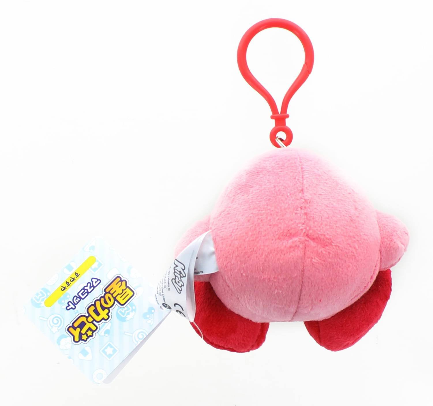 Alt View 1. Little Buddy - Kirby Nintendo 3.5 Inch Dangler Plush - Sleeping Kirby - Pink.