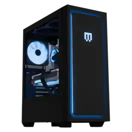 MAINGEAR - Classic MG-1 | Diamond Gaming Desktop - AMD Radeon RX 9070 XT - AMD Ryzen 7 7800X3D - 32GB DDR5 - 2TB SSD Storage - RGB - Black