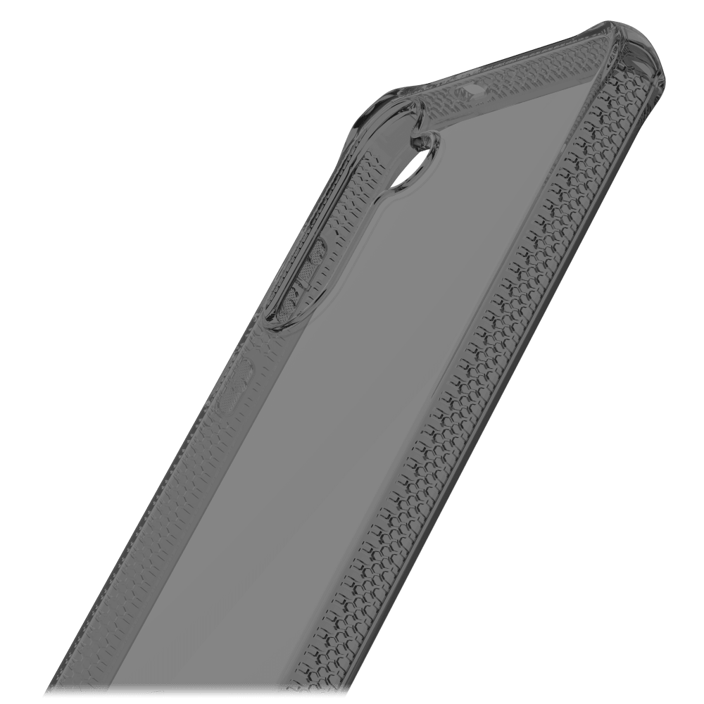 Alt View 5. Itskins - Spectrum_R Clear MagSafe Case for Samsung Galaxy S25 - Black.