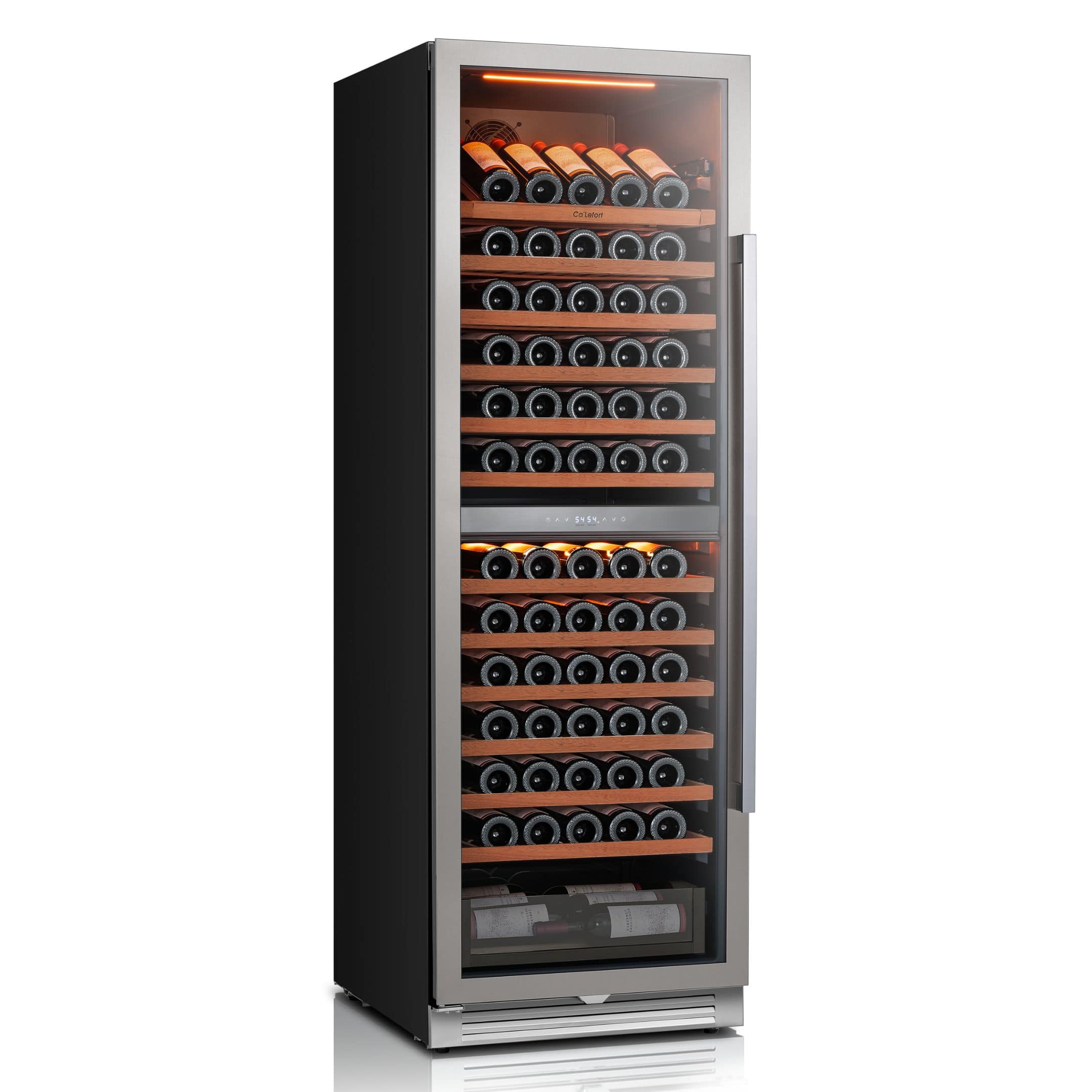 Ca'Lefort 155 Bottle Dual Zone Wine Cooler, luxury 24 inch Wine