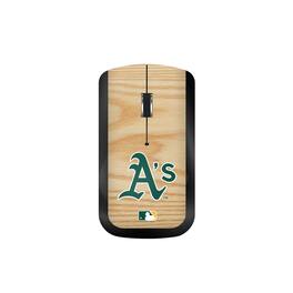 Keyscaper - Athletics Wood Print Wireless USB Mouse - Wireless - Multicolor