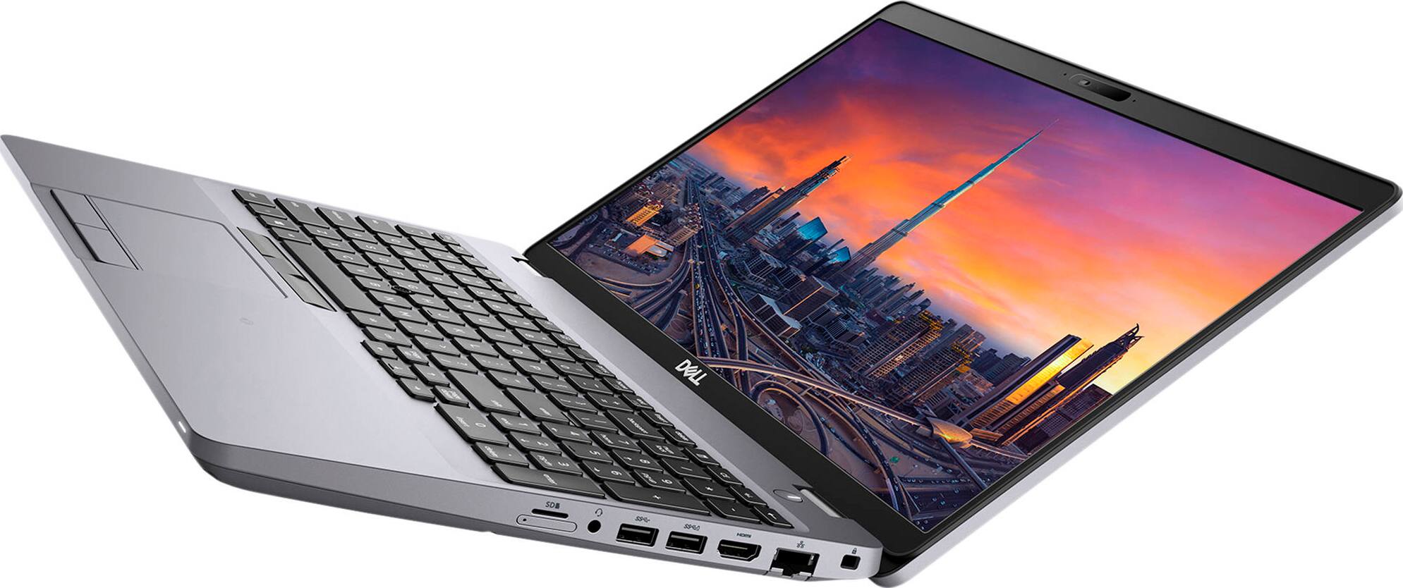 Alt View 14. Dell - Precision 3551 15.6" Refurbished Laptop - Intel 10th Gen Core i7 with 32GB Memory - NVIDIA Quadro P620 - 1TB SSD - Gray.