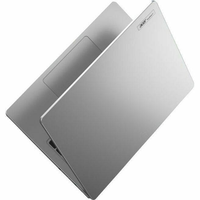 Alt View 5. Acer - Acer TravelMate P2 14 AI TMP214-57 TMP214-57-53WY 14" Clamshell Copilot+ PC Notebook - WUXGA - 120 Hz - Intel Core Ultra - Silver.