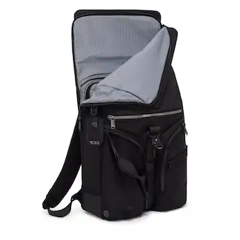 alpha bravo london roll top laptop backpack TUMI - Leather padded backpack straps TUMI - Alpha Bravo London
