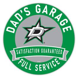 Fan Creations - Dallas Stars 16" Dad's Garage Wood Sign - Multicolor