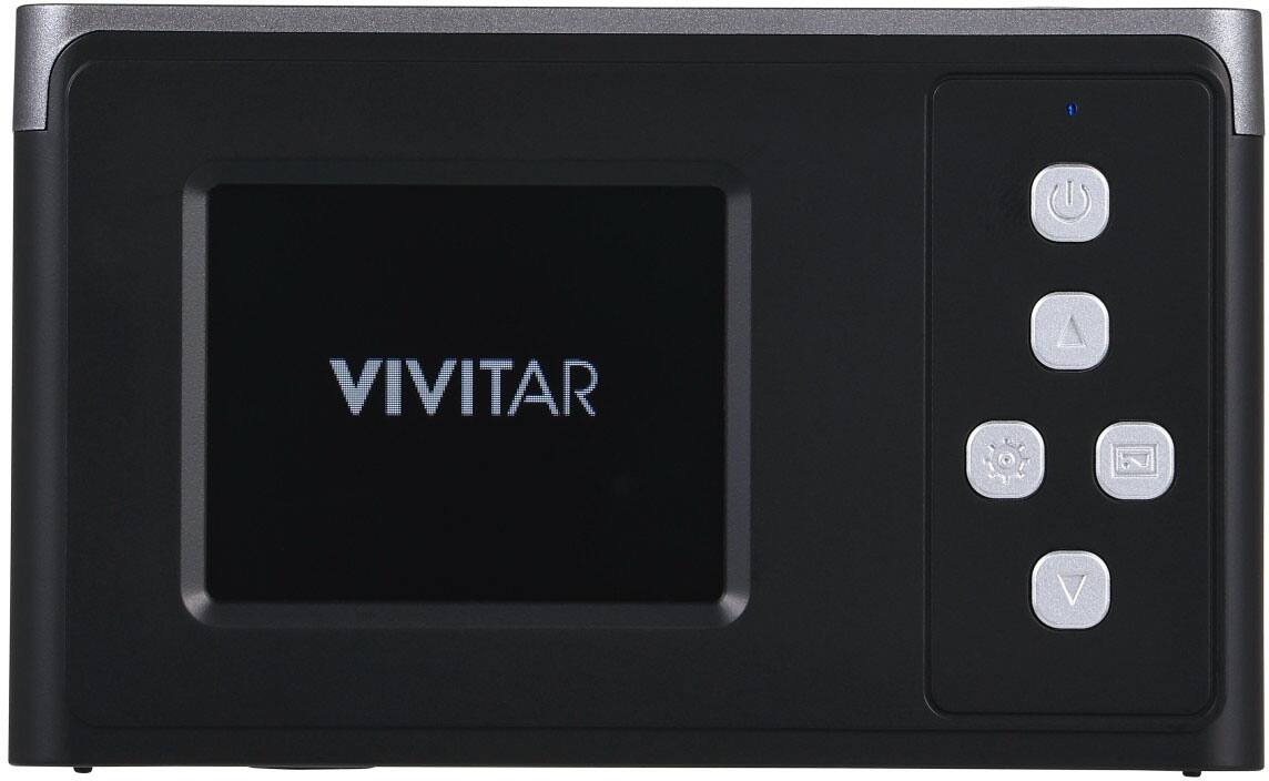 Back. Vivitar - Full HD 1080P Point and Shoot Digital Camera - Black.