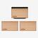 Front. HOM - Wood Car Air Freshener for Car Sun Visor - Cabin Odor Eliminator Made from Cherrywood & Natural Essential Oils (3-pack) - Brown.