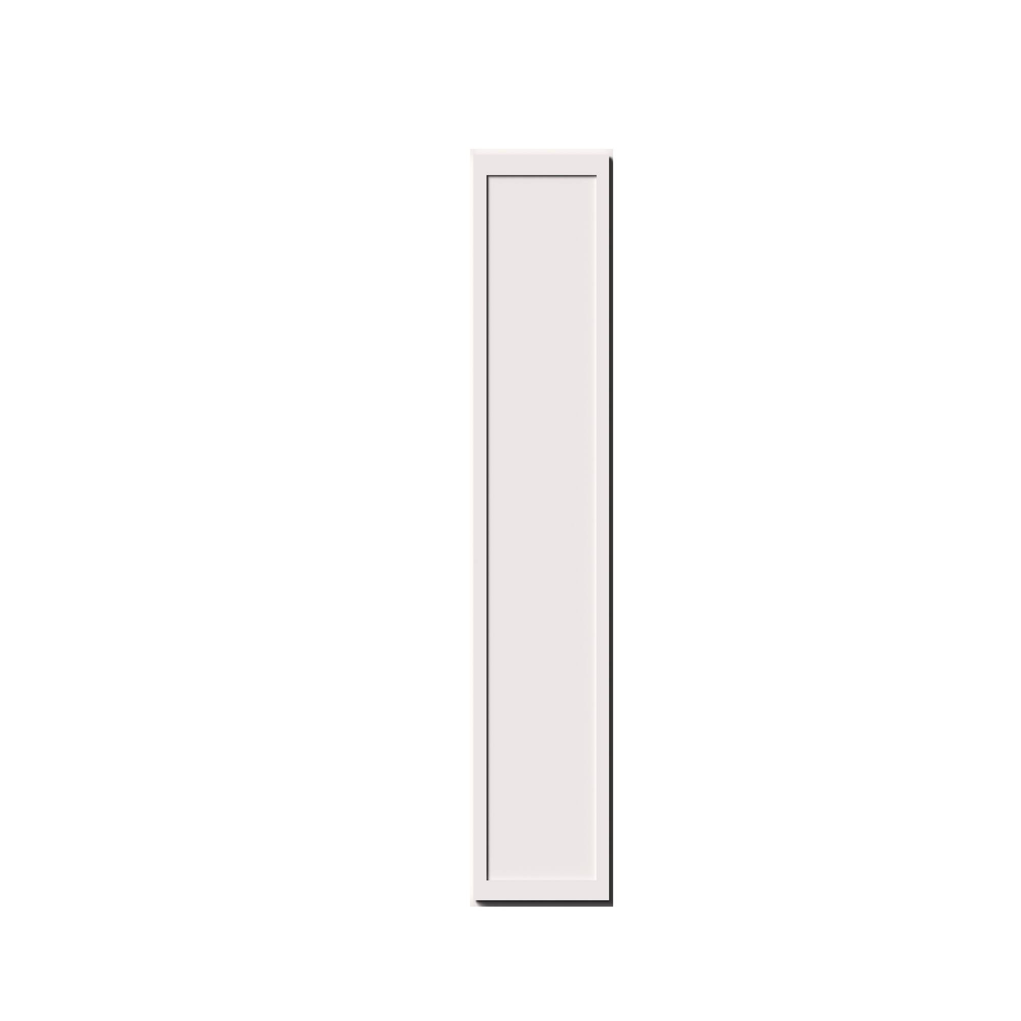 Alt View 1. Boyel Living - 9-in W x 30-in H x 12-in D Slim Shaker RTA Kitchen Wall Cabinet with Soft-Close - Snow White.