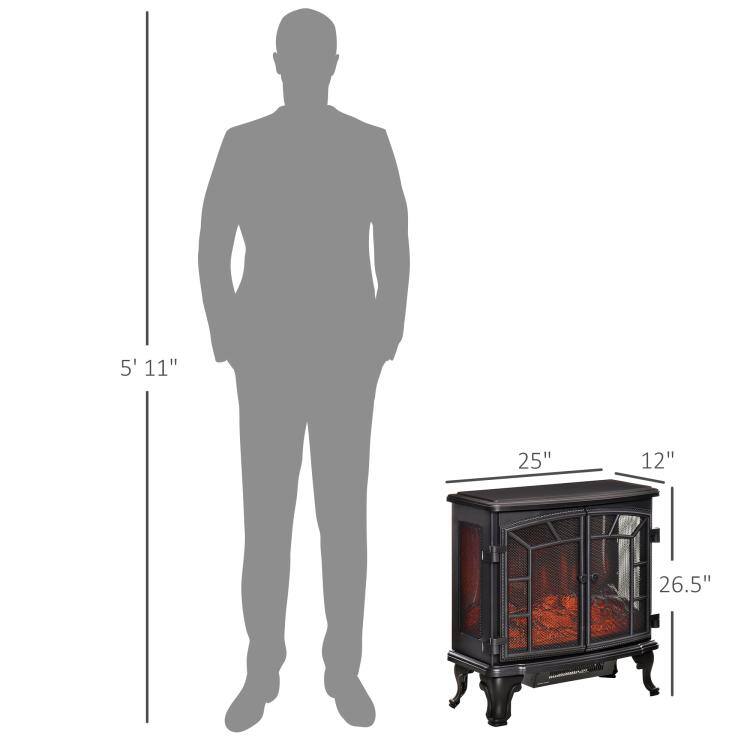 5' 11"
25"
12"
26.5"