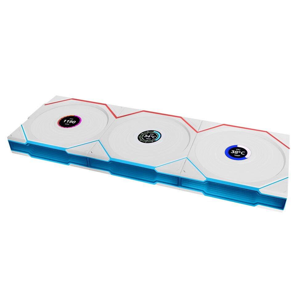 Lian Li UNI FAN TL WIRELESS LCD 120 3個 Amazon.com: Lian Li UNI Fan TL LCD Wireless 120-Triple Pack