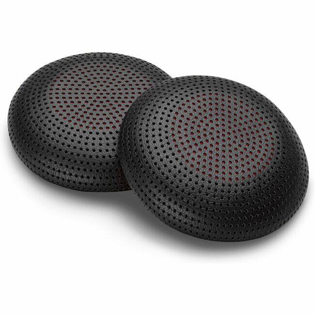 Front. HP - Poly Ear Cushion - Leatherette - 2 Piece - Unknown.