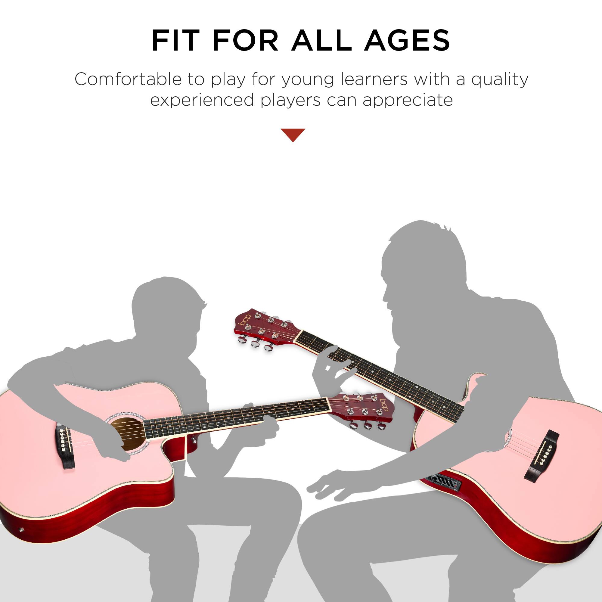 FIT FOR ALL AGES

Comfortable to play for young learners with a quality experienced players can appreciate