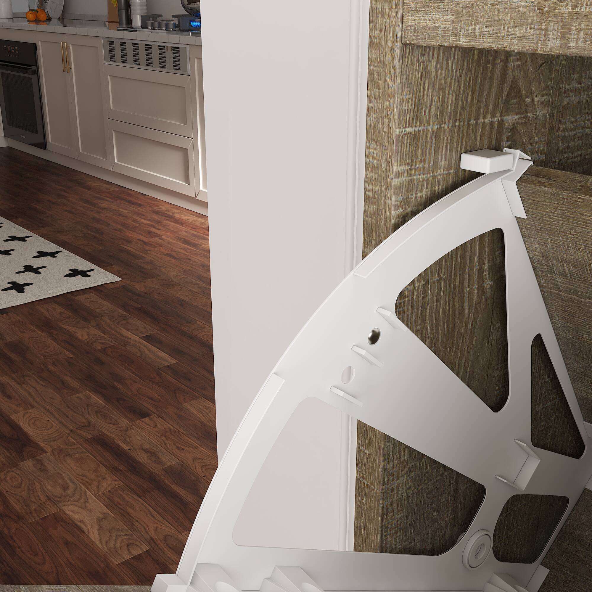 Alt View 1. Famapy - Famapy Shoe Cabinet Flip - Down Racks Rustic Style Multi - Tiered Storage - Wooden.