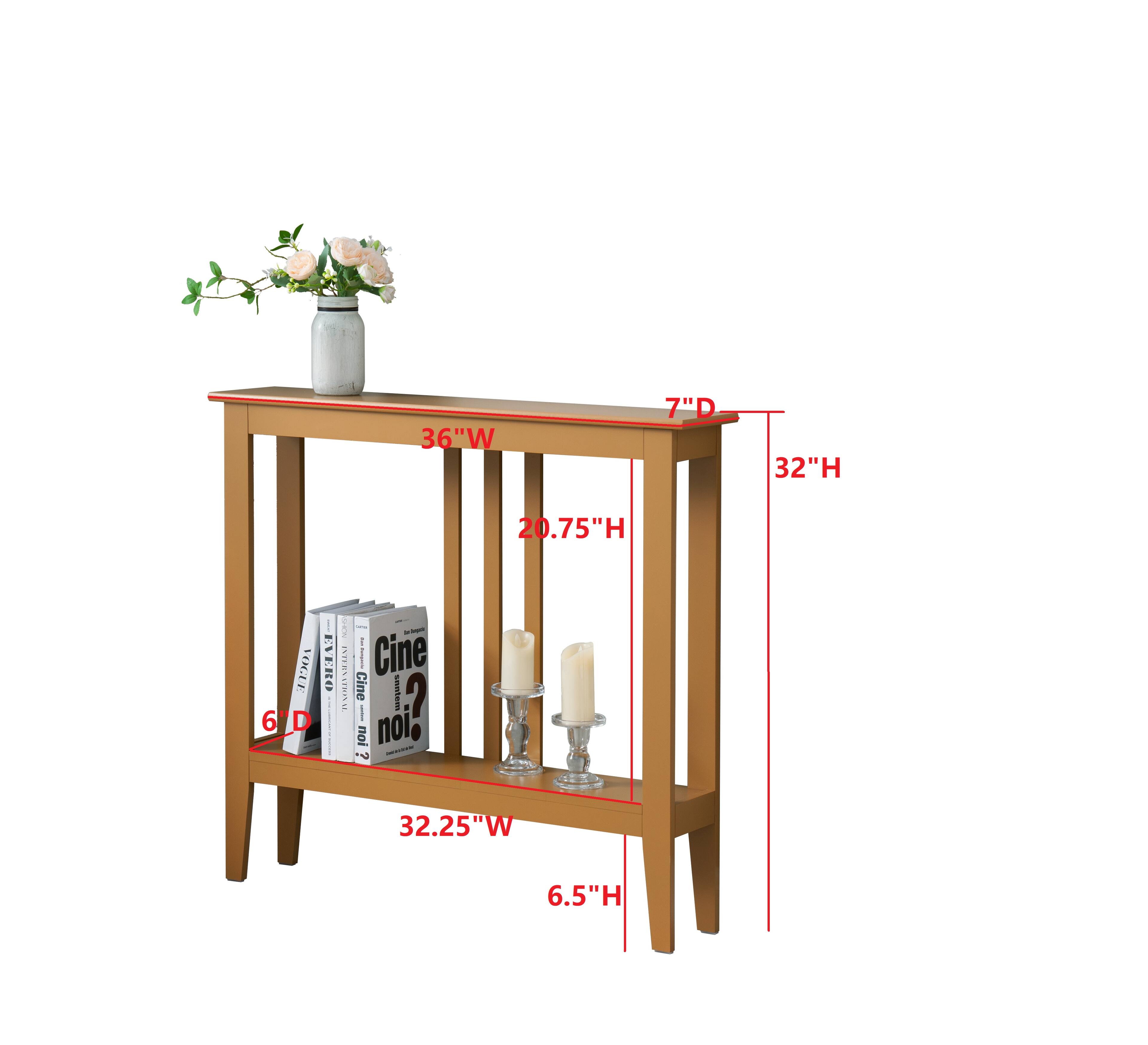 - 36"W
- 7"D
- 32"H
- 20.75"H
- 32.25"W
- 6.5"H
- 6"D