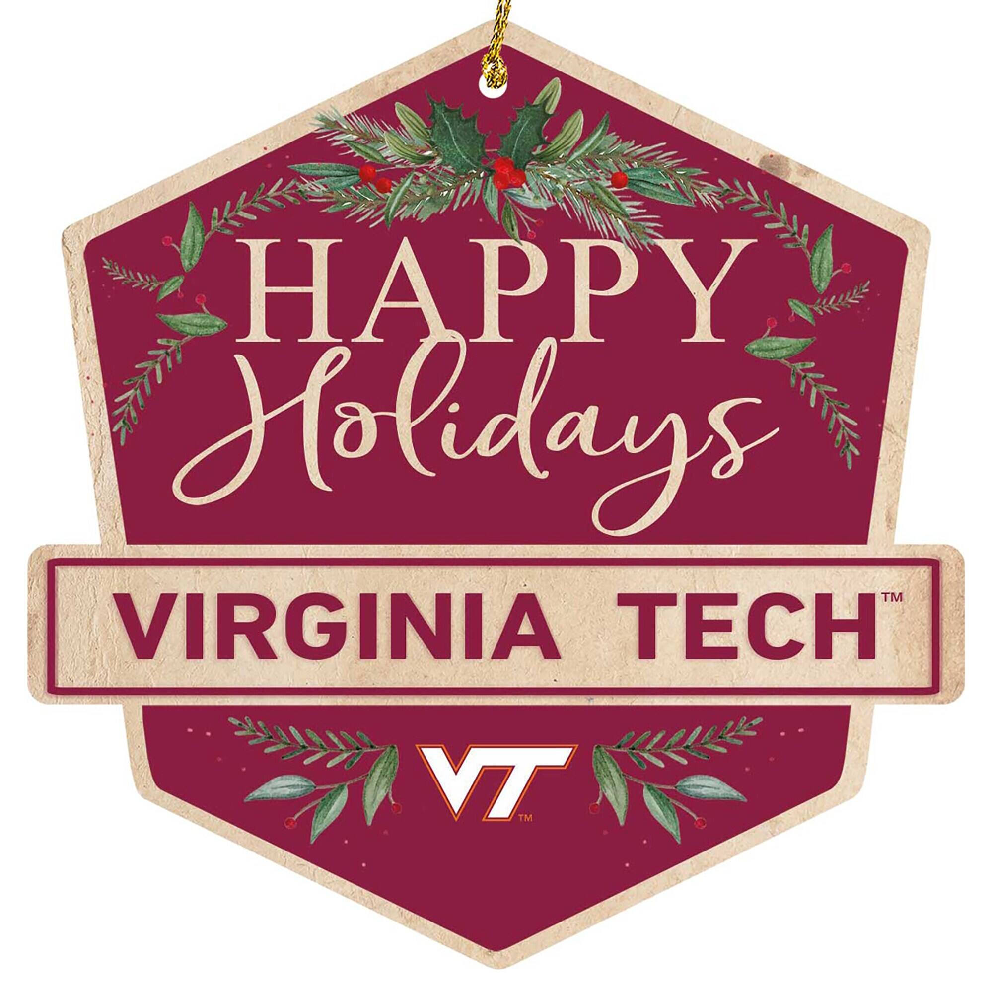 HAPPY Holidays  
VIRGINIA TECH  
VT