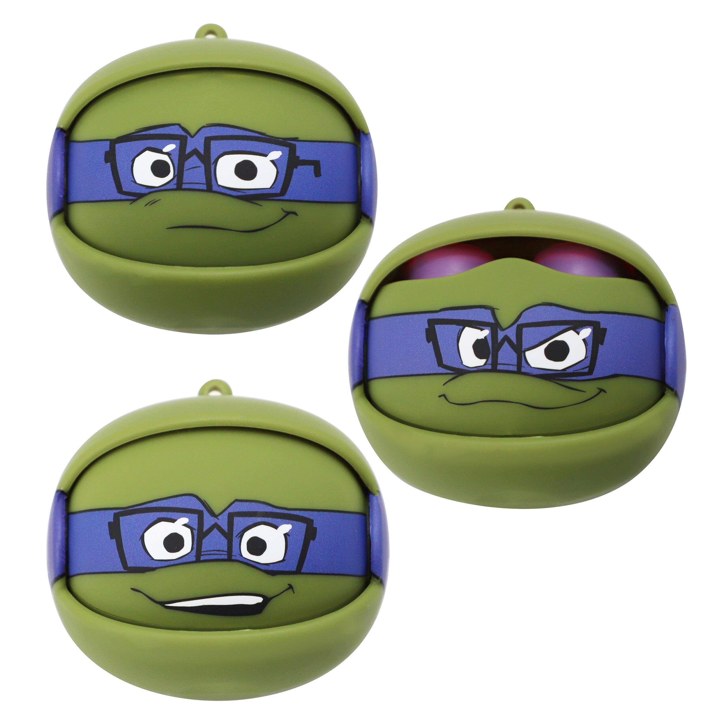 Left. Nickelodeon - Nickelodeon Ninja Turtles Donnie Wireless Bluetooth True Earbuds in Purple - Purple.