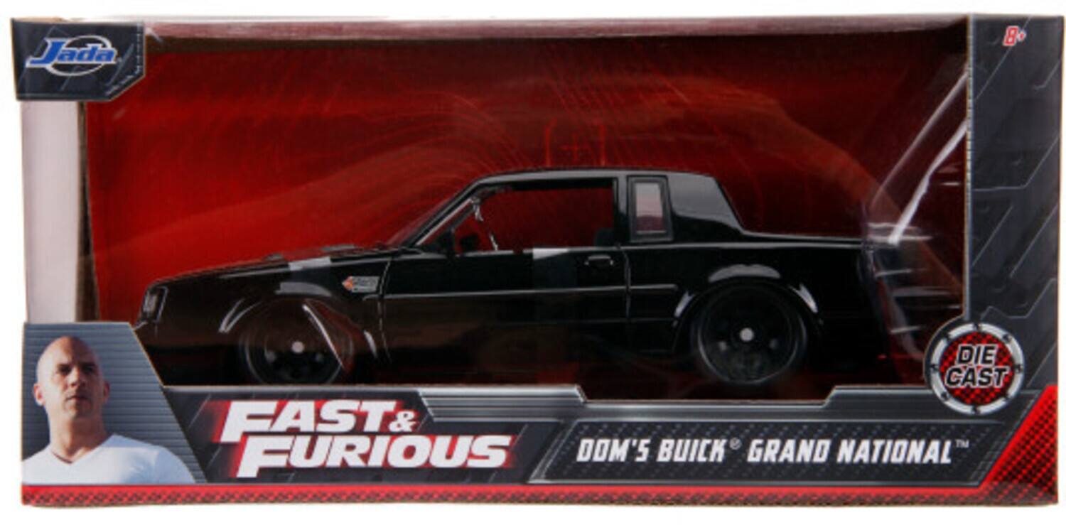 Jada 8 DIE CAST FAST & FURIOUS DOM'S BUICK GRAND NATIONAL