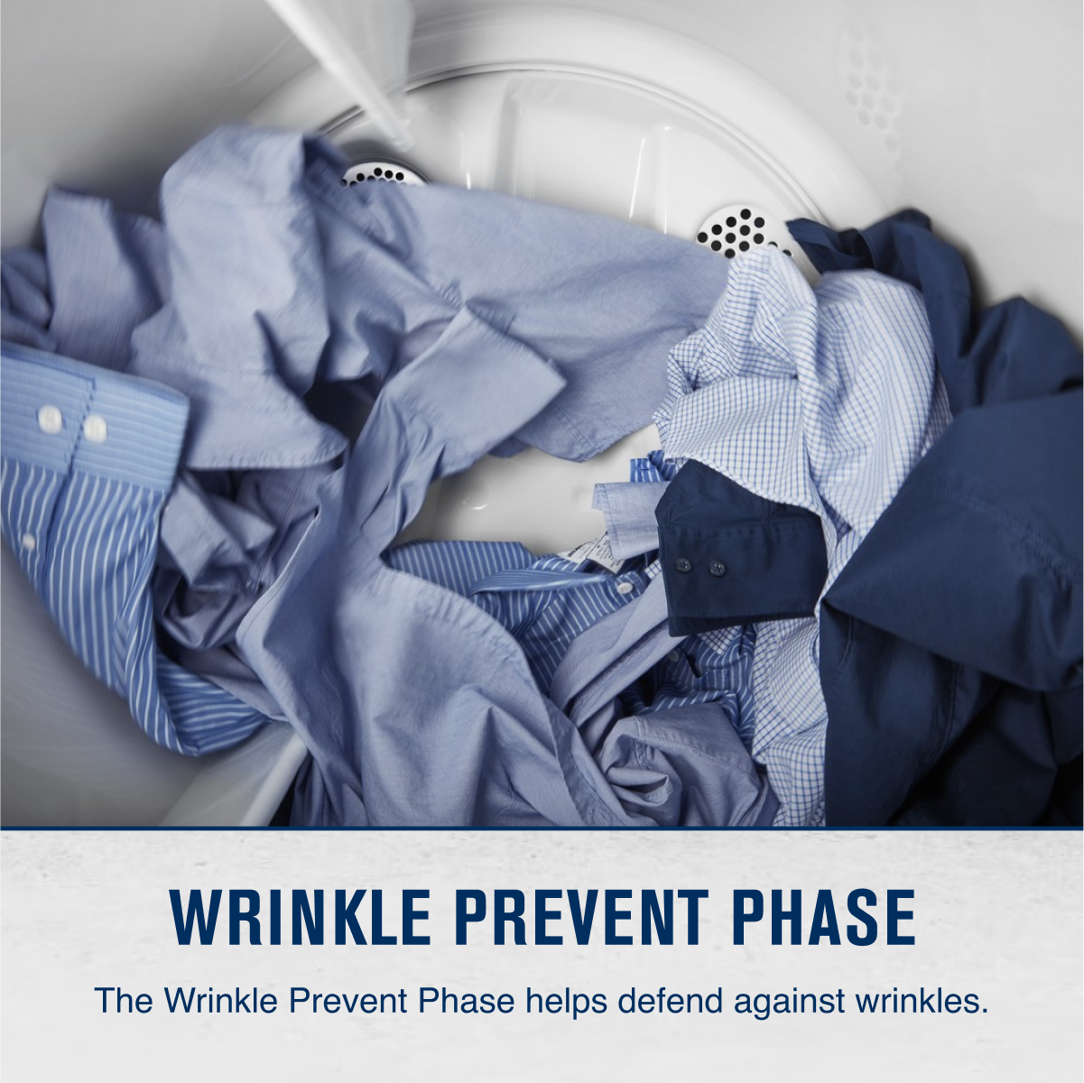 WRINKLE PREVENT PHASE
The Wrinkle Prevent Phase helps defend against wrinkles.