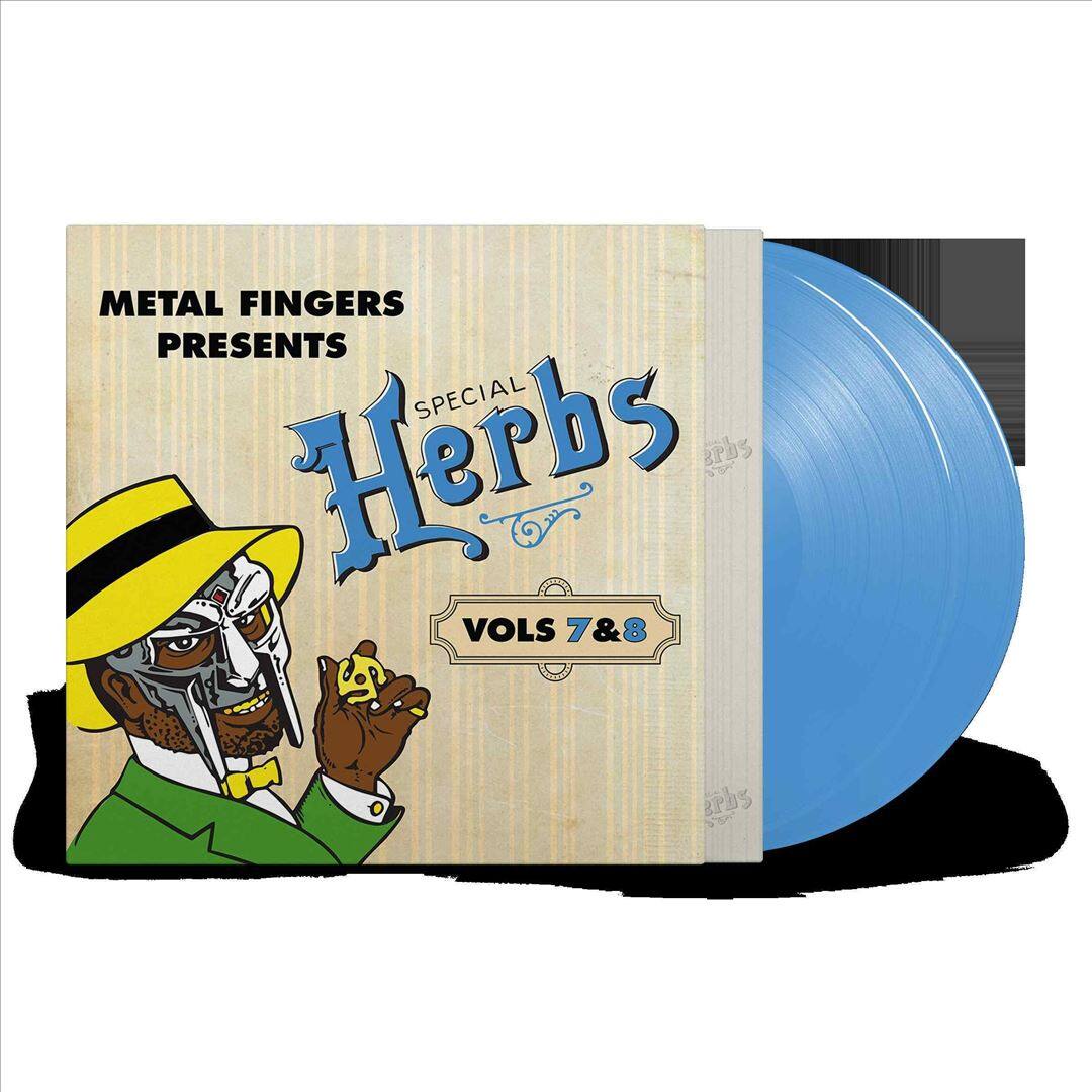 Metal Fingers Presents: Special Herbs Vol. 7 & 8 [Blue] [LP] [VINYL]