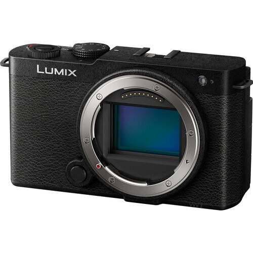 Alt View 6. Panasonic - Panasonic LUMIX S9 Mirrorless Full Frame Compact Camera Body (DC-S9BODYK) Black - Black.
