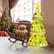 Alt View 13. Costway - 4.6 FT Pop-up Christmas Tree w/ 110 Warm Lights Pre-Lit Christmas Decoration - Green.