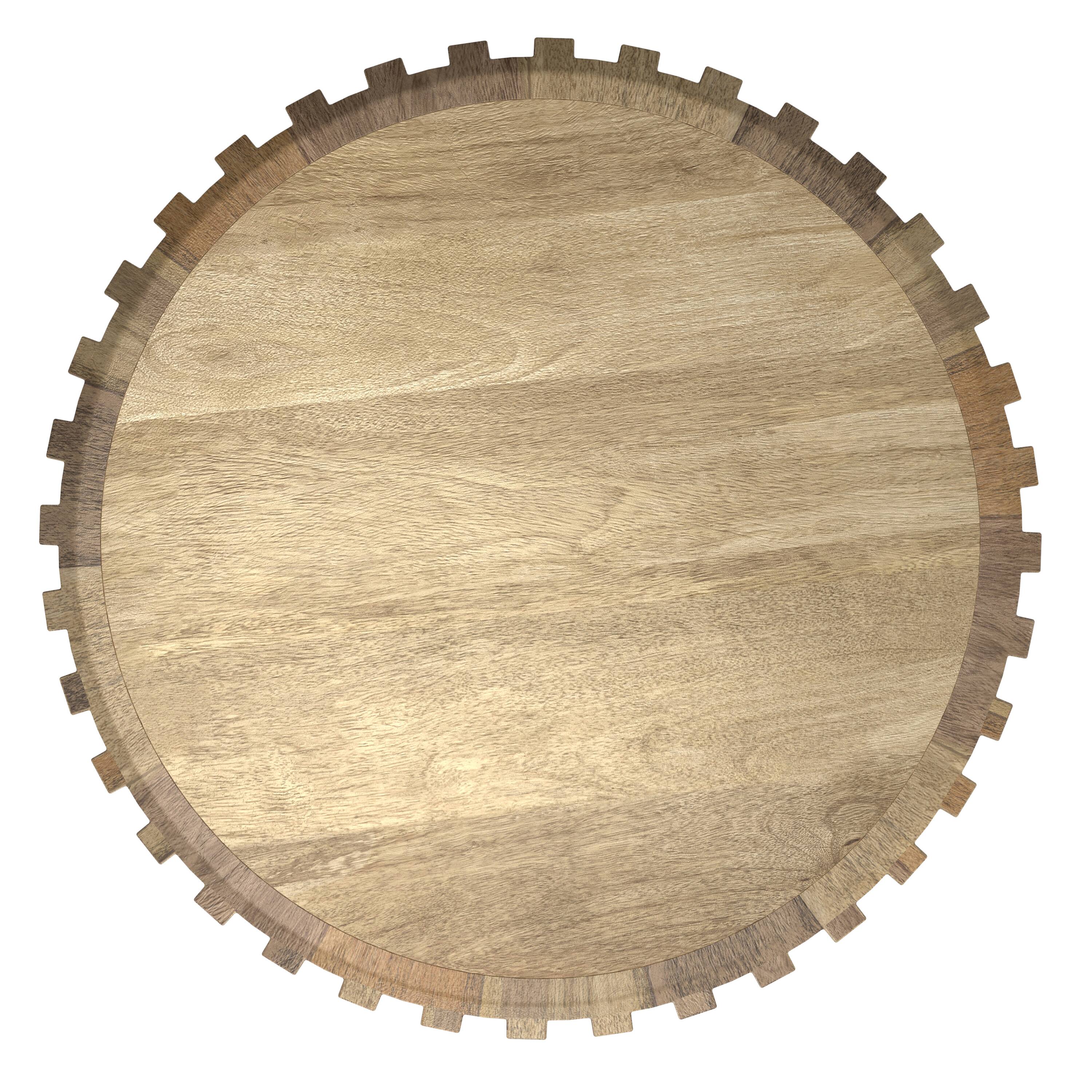 Alt View 1. Simpli Home - Lyall 16 inch Wide Solid Mango Contemporary End Table in Natural, Assembled - Natural.