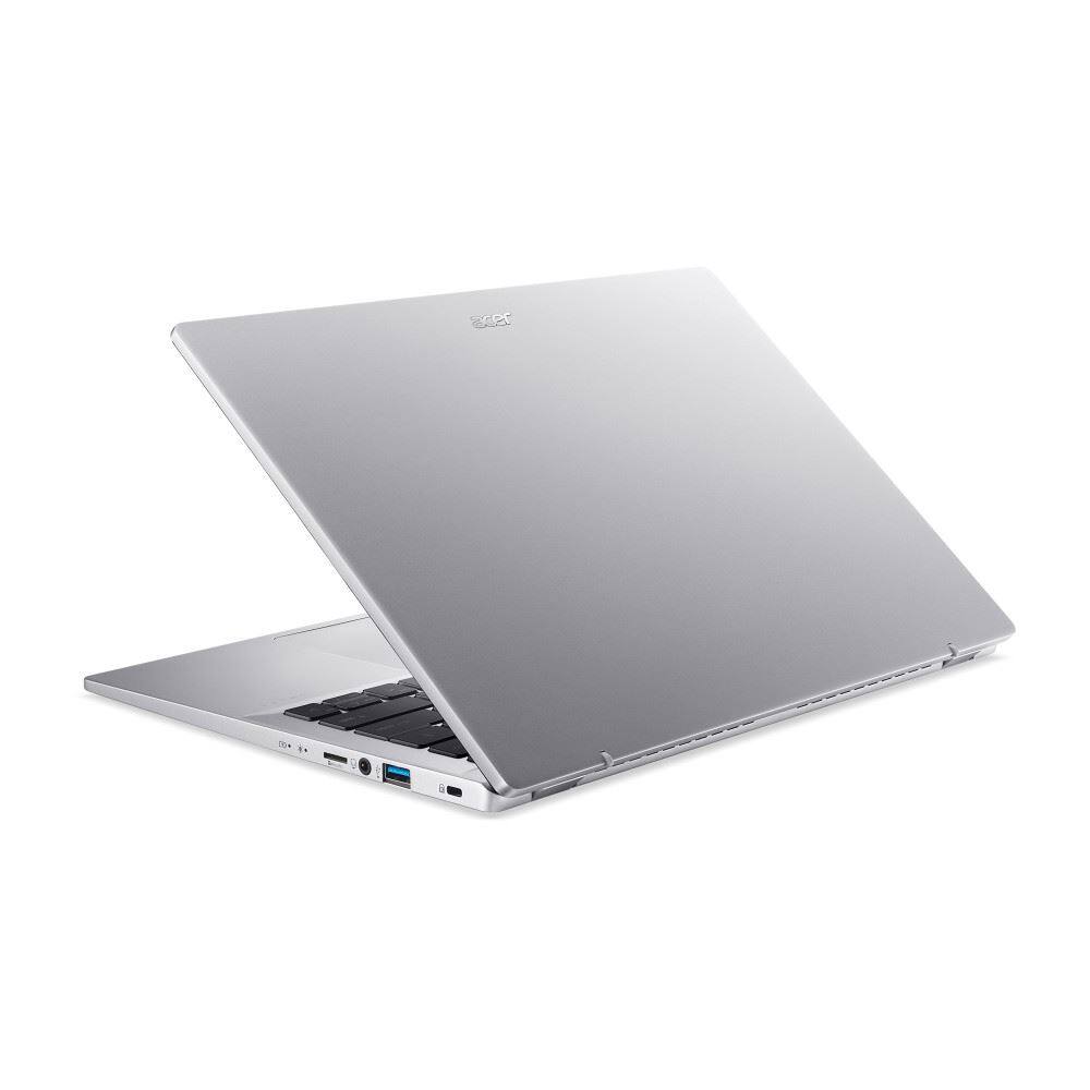 Alt View 1. Acer - Swift Go SFG14-72T-718K 14" Touchscreen Laptop Intel Core Ultra 7 155H 1.40GHz 16GB RAM 512GB SSD W11H - Silver.