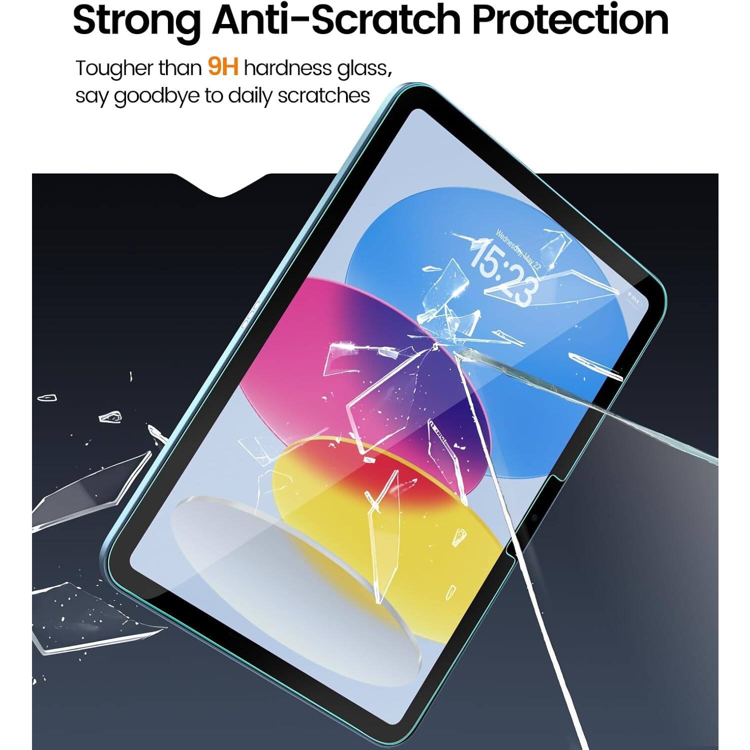 Strong Anti-Scratch Protection
Tougher than 9H hardness glass, say goodbye to daily scratches
Wednesday, May 32 15:23