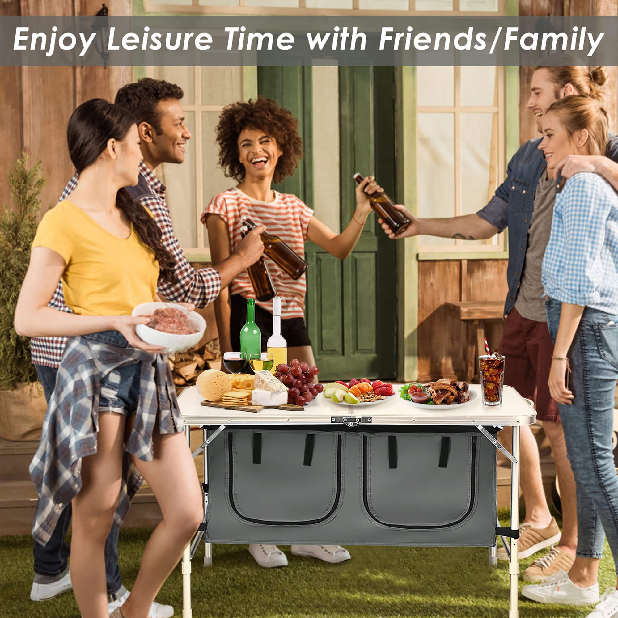 Enjoy Leisure Time with Friends/Family