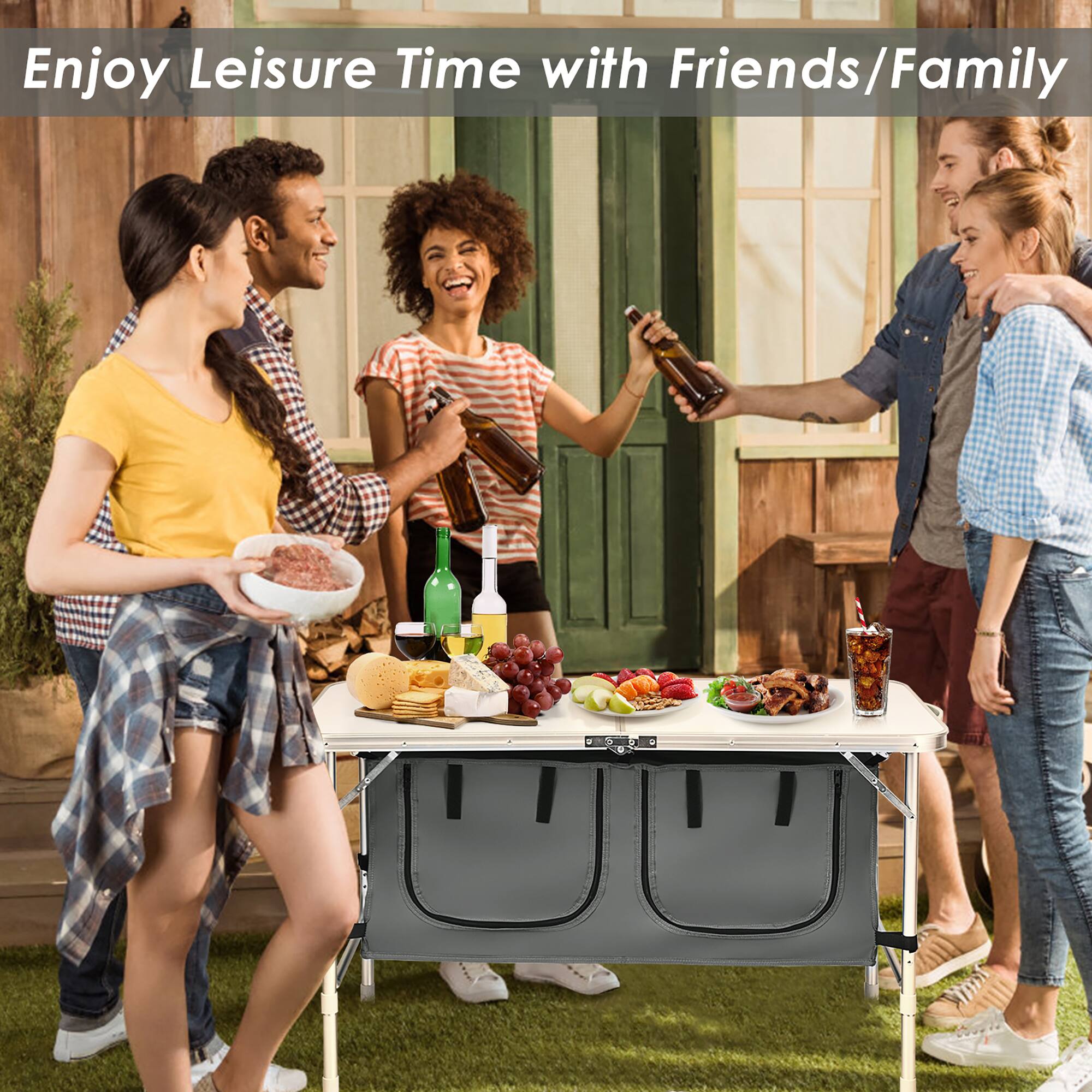Enjoy Leisure Time with Friends/Family