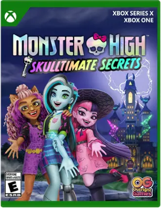 X SERIES X X XBOX ONE TM MONSTER HIGH TM SKULLTIMATE SECRETS EVERYONE ENFANTS et ADULTES E ESRB OG Outright Games - [E (Everyone)]