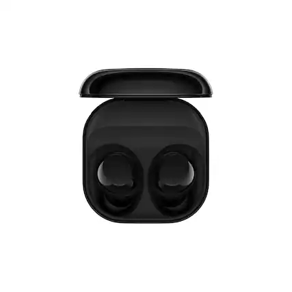 Front. Samsung - Samsung Galaxy Buds Core (2025) - Black - Black.