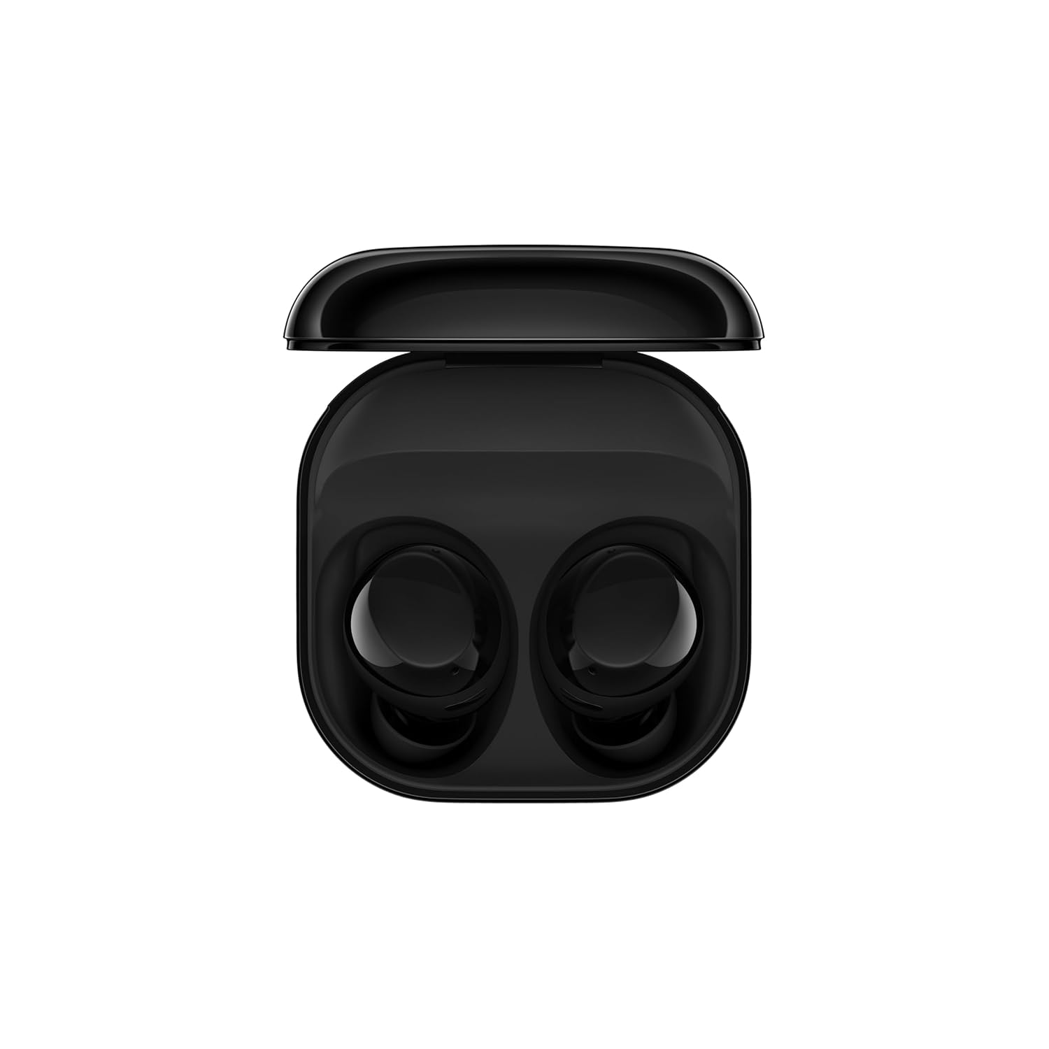 Front. Samsung - Samsung Galaxy Buds Core (2025) - Black - Black.