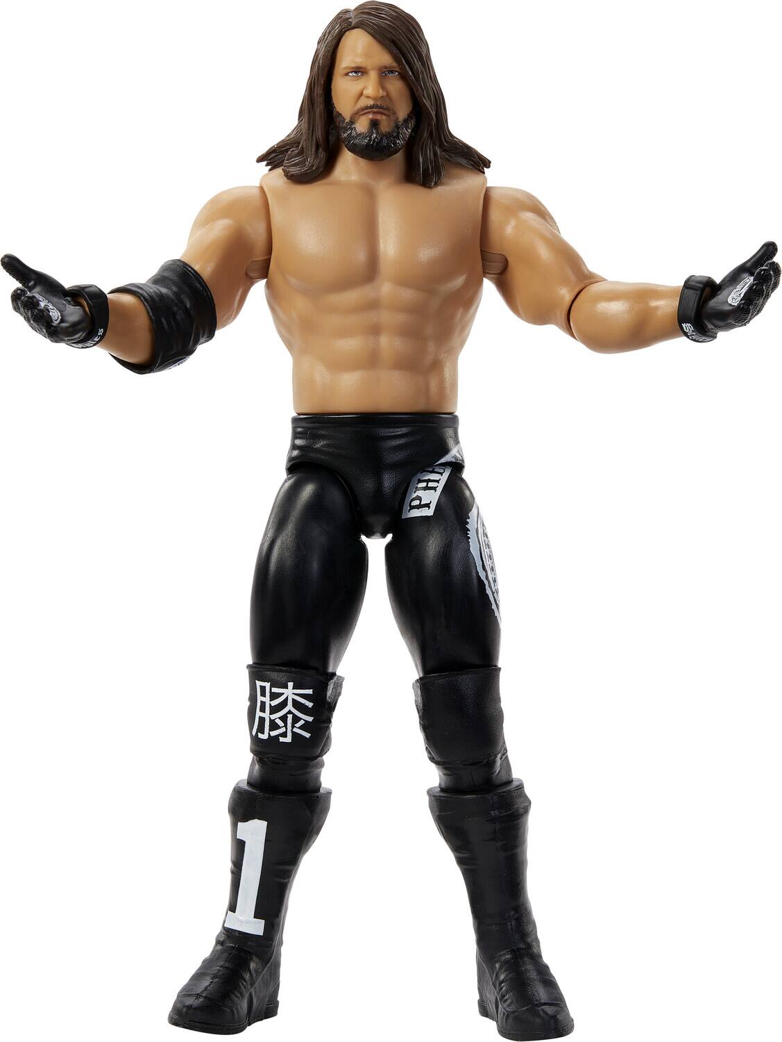 Alt View 1. Mattel - Mattel Collectible - WWE Main Event 6" AJ Styles Action Figure   - Collectibles - Mattel.
