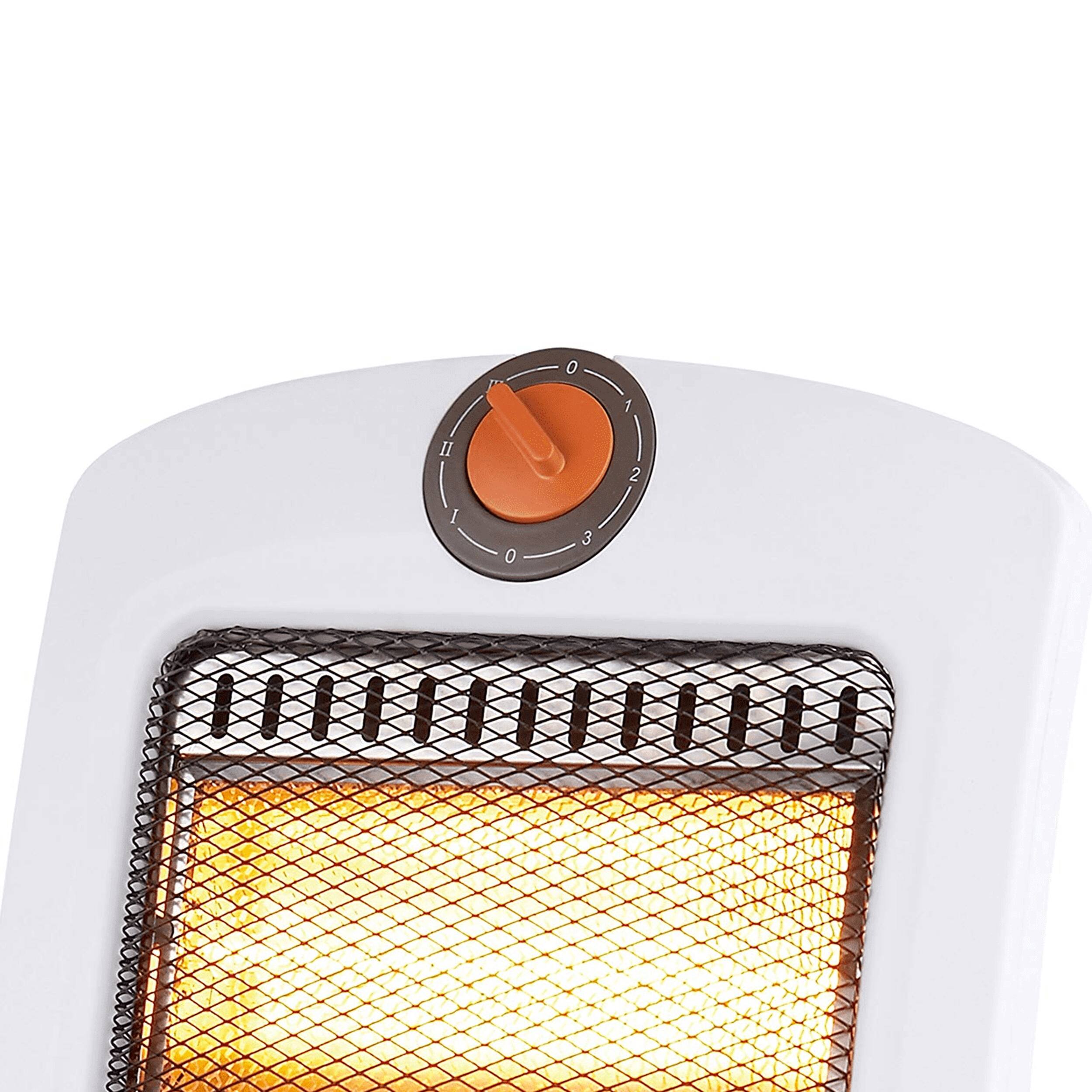 Alt View 2. Brentwood Appliances - Brentwood 1000 Watt Portable Space Heater in White - White.