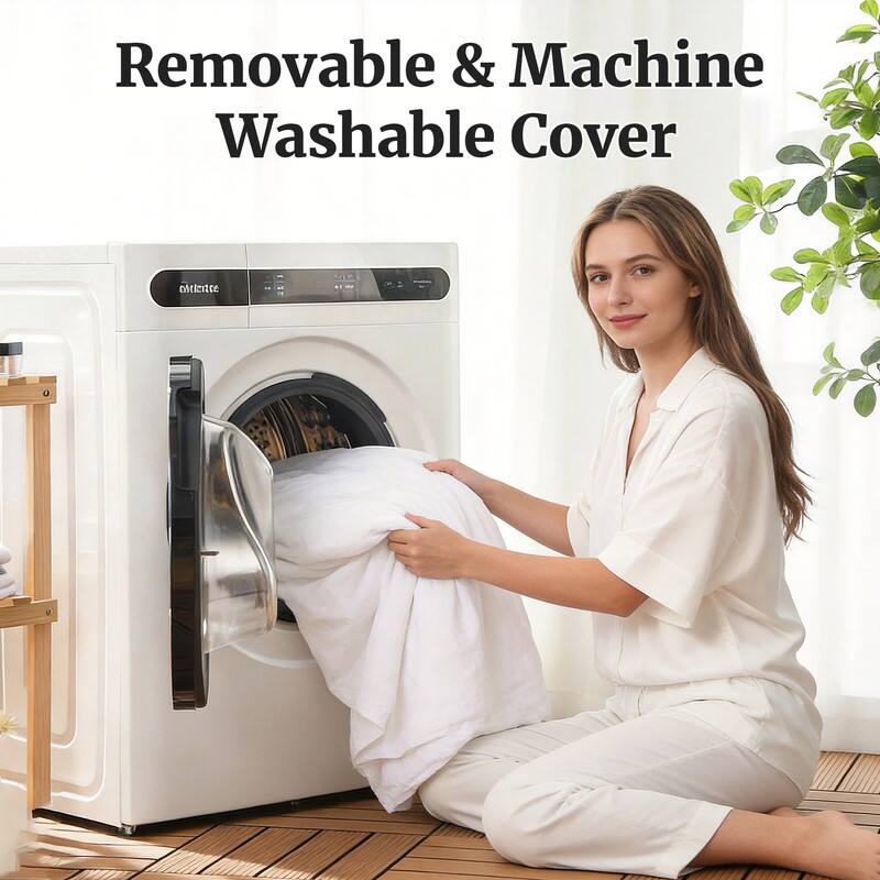 Removable & Machine Washable Cover