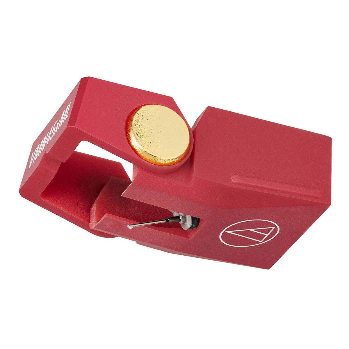 Audio-Technica - AT-VMN45xML VMx Microlinear Replacement Stylus for AT-VM745xML Cartridge - Red