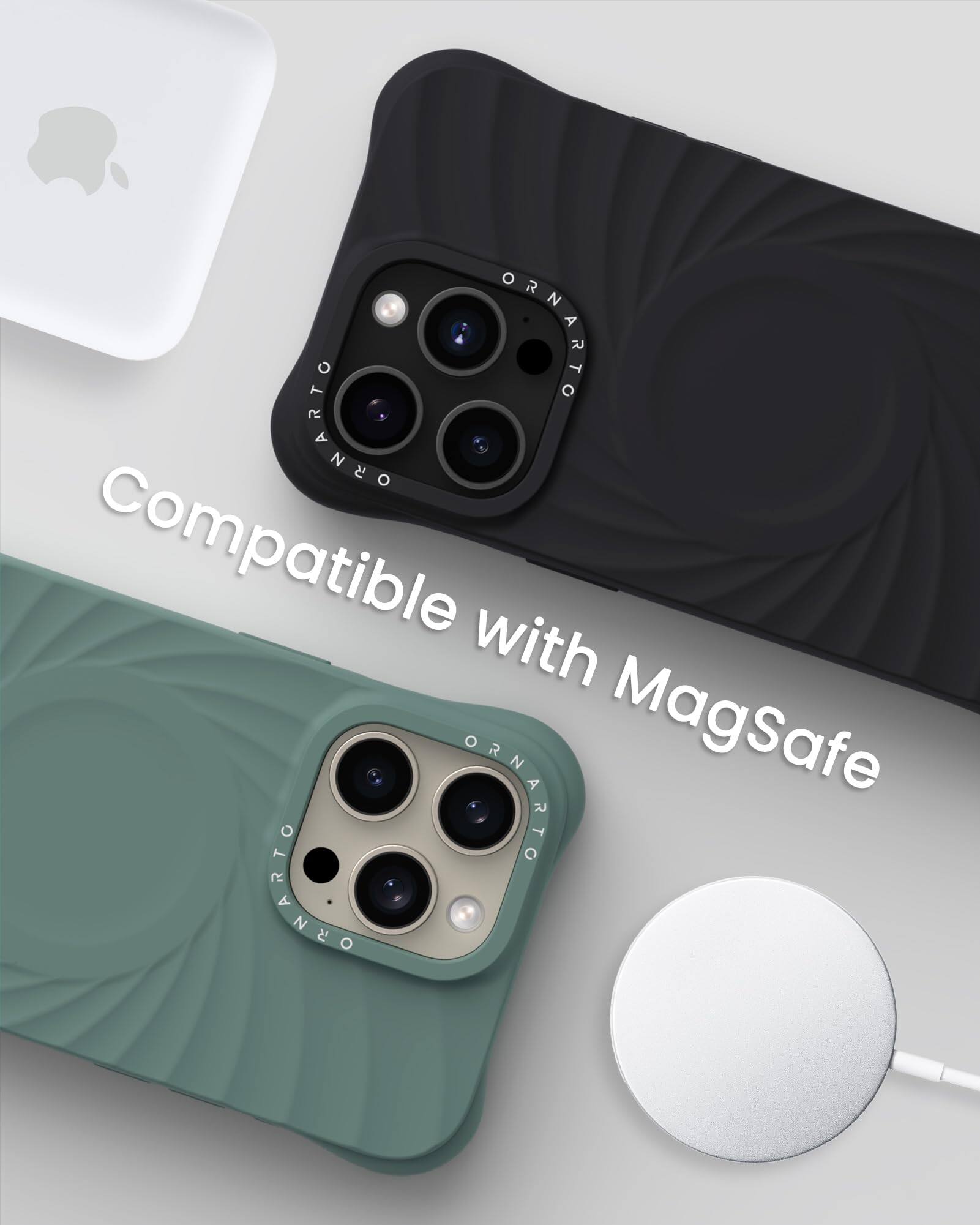 Compatible with MagSafe ORNARTO ORNARTO ORNARTO