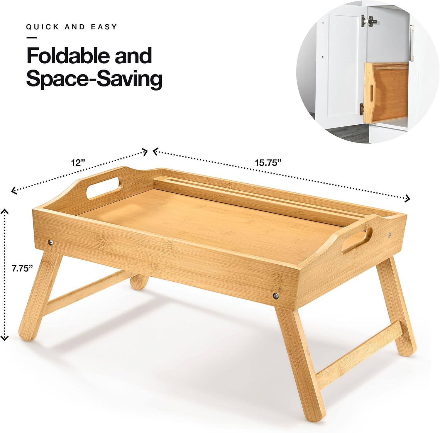 QUICK AND EASY  
Foldable and Space-Saving  

12"  
15.75"  
7.75"