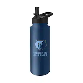 Logo Brands - Memphis Grizzlies 34oz. Quencher Bottle - Multicolor