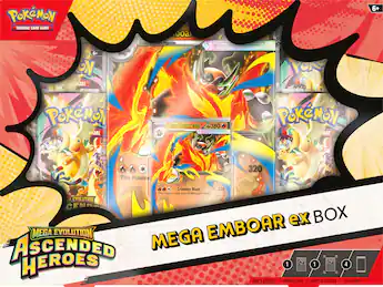 Pokémon Trading Card Game: Mega Evolution Ascended Heroes ex Box Pokémon Trading Card Game: Mega Evolution Ascended Heroes ex Box